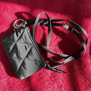 Vera Bradley wallet with lanyard